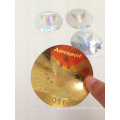 3D holographic laser anti fake sticker label